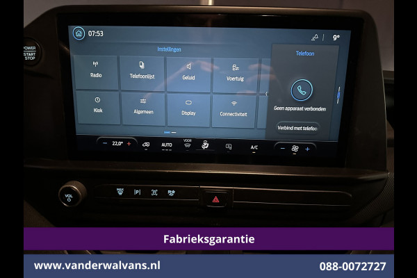 Ford Transit Custom 2.0 TDCI 136pk L2H1 Fabrieksgarantie Euro6 Airco | Camera | Apple Carplay | LED Android Auto, Cruisecontrol, Verwarmde voorruit, Parkeersensoren, Bijrijdersbank, 2740kg trekvermogen