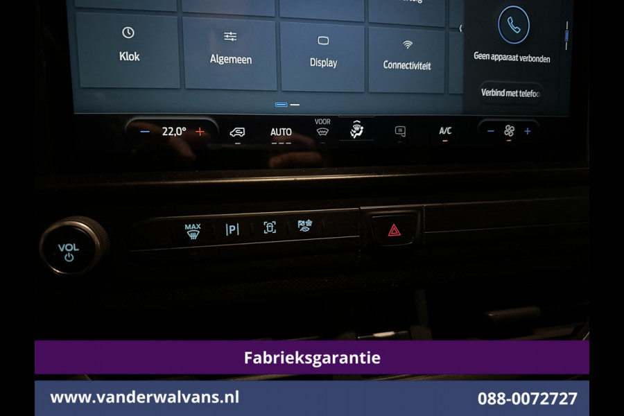 Ford Transit Custom 2.0 TDCI 136pk L2H1 Fabrieksgarantie Euro6 Airco | Camera | Apple Carplay | LED Android Auto, Cruisecontrol, Verwarmde voorruit, Parkeersensoren, Bijrijdersbank, 2740kg trekvermogen