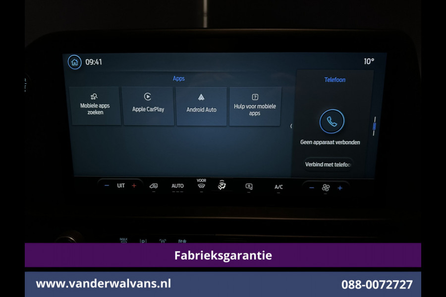 Ford Transit Custom 2.0 TDCI 111pk L1H1 Fabrieksgarantie Euro6 Airco | Camera | Apple Carplay | LED | Cruisecontrol Android Auto, Verwarmde voorruit, Parkeersensoren, Bijrijdersbank