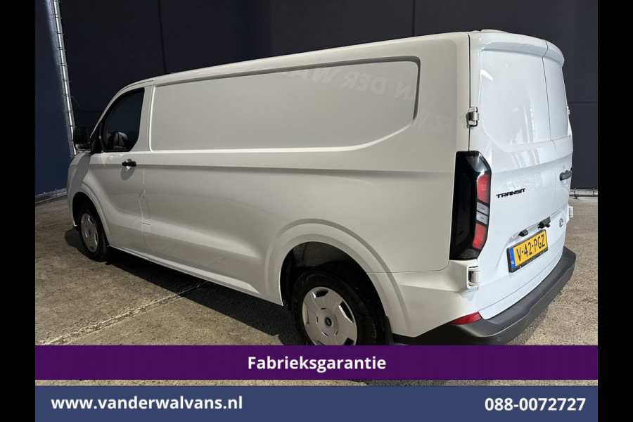 Ford Transit Custom 2.0 TDCI 136pk L2H1 Fabrieksgarantie Euro6 Airco | Camera | Apple Carplay | LED Cruisecontrol, Android Auto, Verwarmde Voorruit, Parkeersensoren, Bijrijdersbank, 2740kg trekvermogen