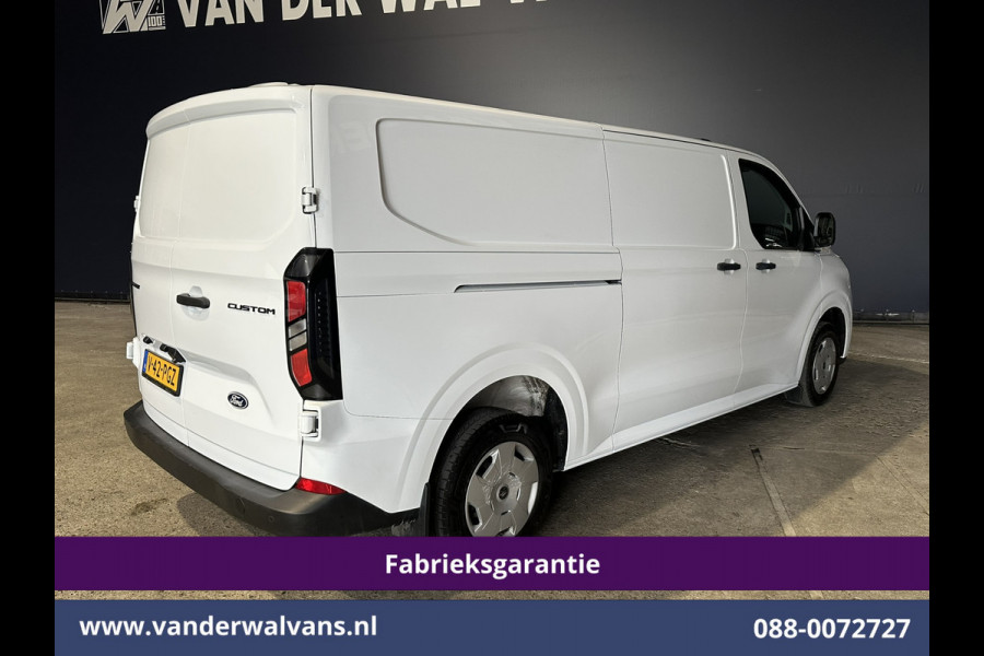 Ford Transit Custom 2.0 TDCI 136pk L2H1 Fabrieksgarantie Euro6 Airco | Camera | Apple Carplay | LED Cruisecontrol, Android Auto, Verwarmde Voorruit, Parkeersensoren, Bijrijdersbank, 2740kg trekvermogen