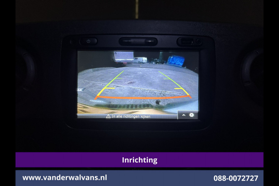 Opel Movano 2.3 CDTI 146pk L2H2 Inrichting Euro6 Airco | Imperiaal | Camera | Navigatie | 2500kg Trekhaak | Omvormer Cruisecontrol, Parkeersensoren, Bijrijdersbank