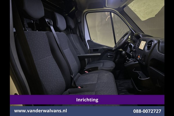 Opel Movano 2.3 CDTI 146pk L2H2 Inrichting Euro6 Airco | Imperiaal | Camera | Navigatie | 2500kg Trekhaak | Omvormer Cruisecontrol, Parkeersensoren, Bijrijdersbank