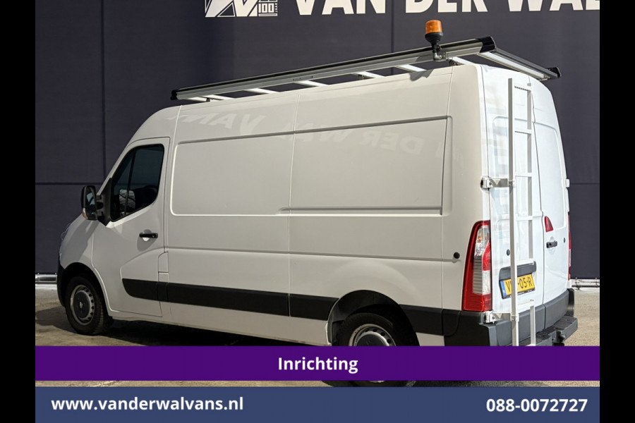 Opel Movano 2.3 CDTI 146pk L2H2 Inrichting Euro6 Airco | Imperiaal | Camera | Navigatie | 2500kg Trekhaak | Omvormer Cruisecontrol, Parkeersensoren, Bijrijdersbank
