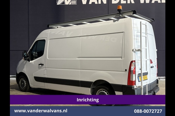 Opel Movano 2.3 CDTI 146pk L2H2 Inrichting Euro6 Airco | Imperiaal | Camera | Navigatie | 2500kg Trekhaak | Omvormer Cruisecontrol, Parkeersensoren, Bijrijdersbank