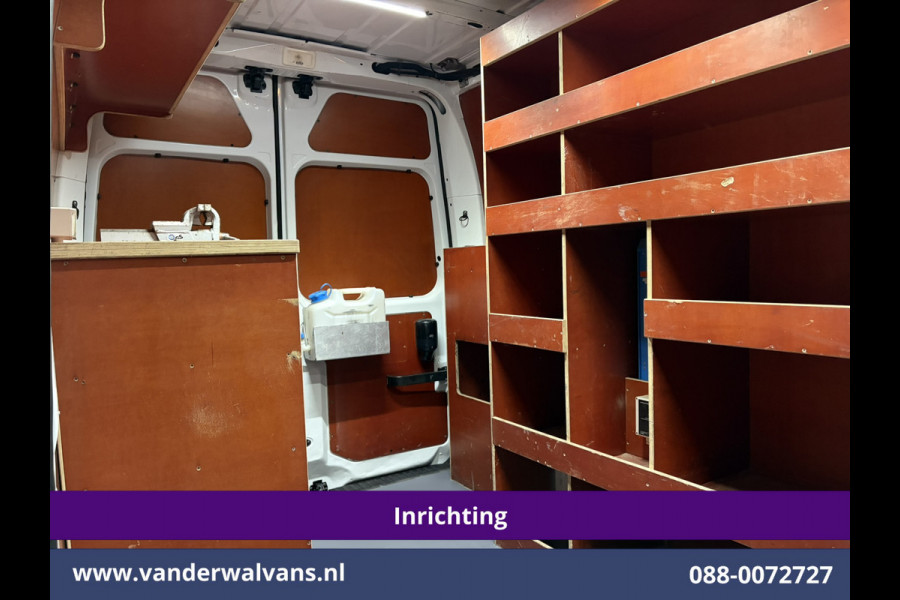 Opel Movano 2.3 CDTI 146pk L2H2 Inrichting Euro6 Airco | Imperiaal | Camera | Navigatie | 2500kg Trekhaak | Omvormer Cruisecontrol, Parkeersensoren, Bijrijdersbank