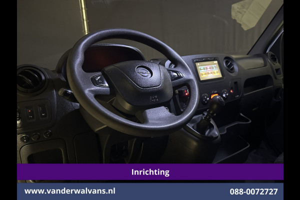 Opel Movano 2.3 CDTI 146pk L2H2 Inrichting Euro6 Airco | Imperiaal | Camera | Navigatie | 2500kg Trekhaak | Omvormer Cruisecontrol, Parkeersensoren, Bijrijdersbank