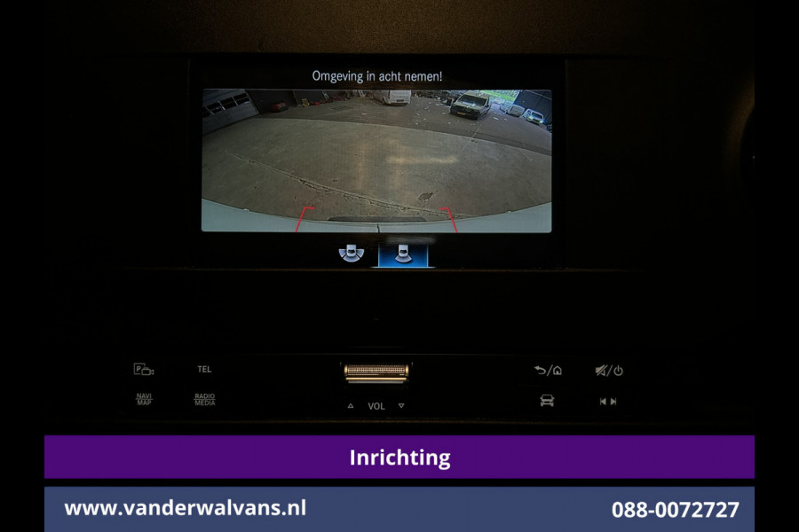 Mercedes-Benz Sprinter 316 CDI 164pk L3H2 *Post NL inrichting* Euro6 Airco | Camera | Navigatie | Apple Carplay Android Auto, Stoelverwarming, 270 graden achterdeuren, schappen, doorloopdeur