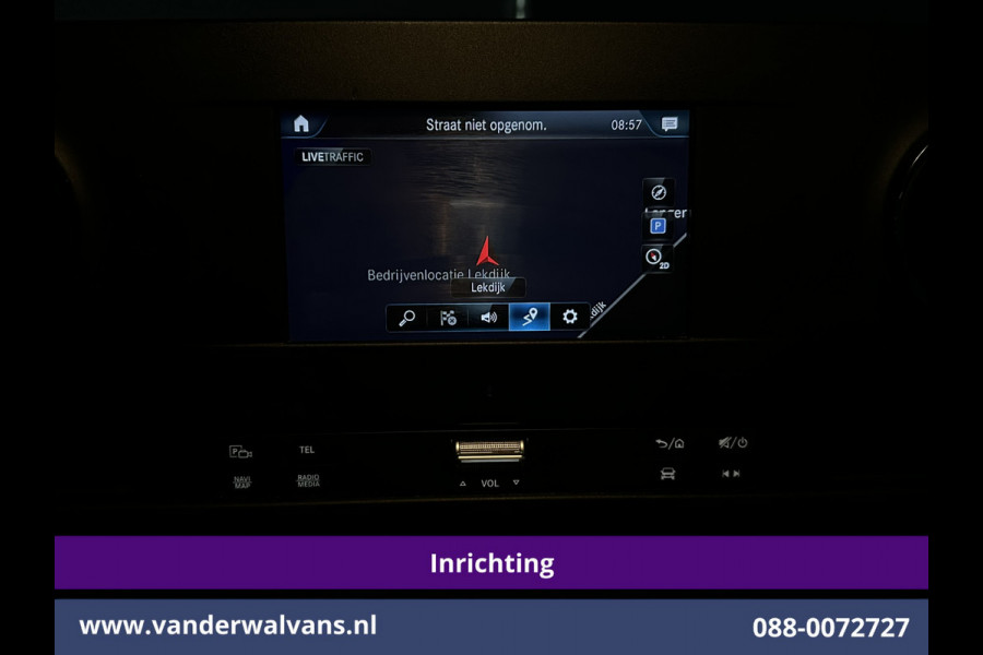 Mercedes-Benz Sprinter 316 CDI 164pk L3H2 *Post NL inrichting* Euro6 Airco | Camera | Navigatie | Apple Carplay Android Auto, Stoelverwarming, 270 graden achterdeuren, schappen, doorloopdeur