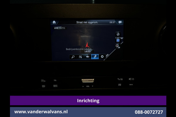 Mercedes-Benz Sprinter 316 CDI 164pk L3H2 *Post NL inrichting* Euro6 Airco | Camera | Navigatie | Apple Carplay Android Auto, Stoelverwarming, 270 graden achterdeuren, schappen, doorloopdeur