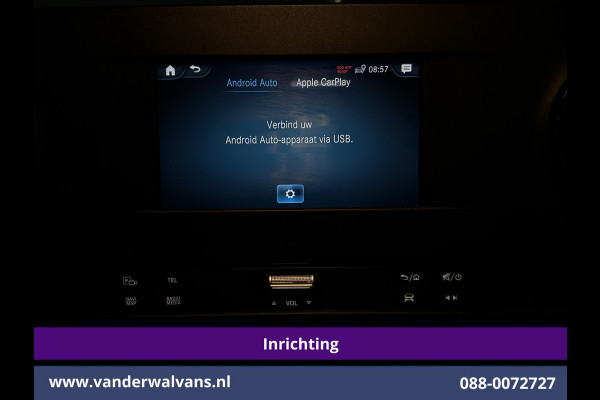 Mercedes-Benz Sprinter 316 CDI 164pk L3H2 *Post NL inrichting* Euro6 Airco | Camera | Navigatie | Apple Carplay Android Auto, Stoelverwarming, 270 graden achterdeuren, schappen, doorloopdeur