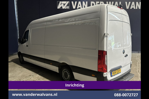 Mercedes-Benz Sprinter 316 CDI 164pk L3H2 *Post NL inrichting* Euro6 Airco | Camera | Navigatie | Apple Carplay Android Auto, Stoelverwarming, 270 graden achterdeuren, schappen, doorloopdeur