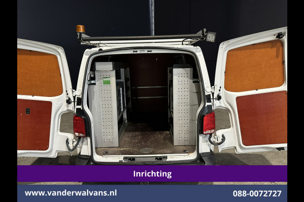 Volkswagen Transporter 2.0 TDI L2H1 Inrichting Euro6 Airco | Omvormer | Imperiaal | Camera | Trekhaak | Apple Carplay Android Auto, Cruisecontrol, Parkeersensoren