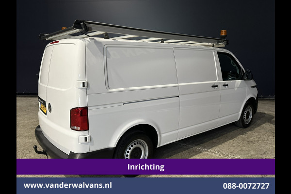 Volkswagen Transporter 2.0 TDI L2H1 Inrichting Euro6 Airco | Omvormer | Imperiaal | Camera | Trekhaak | Apple Carplay Android Auto, Cruisecontrol, Parkeersensoren