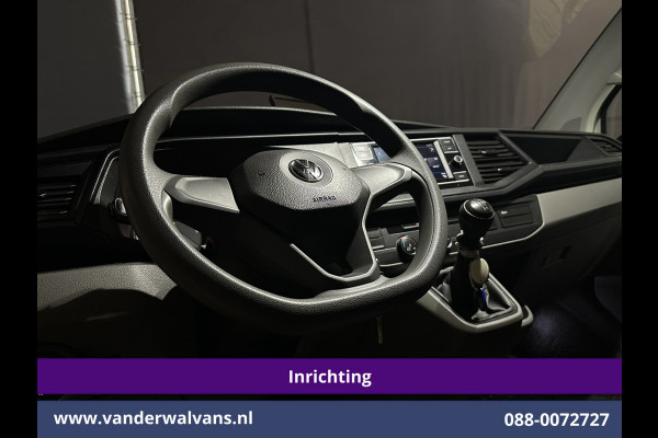 Volkswagen Transporter 2.0 TDI L2H1 Inrichting Euro6 Airco | Omvormer | Imperiaal | Camera | Trekhaak | Apple Carplay Android Auto, Cruisecontrol, Parkeersensoren