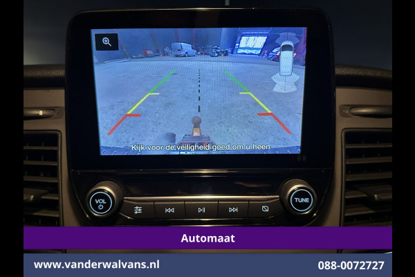Ford Transit Custom 2.0 TDCI 131pk Automaat L2H1 Euro6 Airco | Xenon | Camera | Apple Carplay | LED | Adaptive Cruisecontrol | Trekhaak Android Auto, Stoelverwarming, Verwarmde voorruit, Dakdragers, Parkeersensoren, Bijrijdersbank, Achterklep