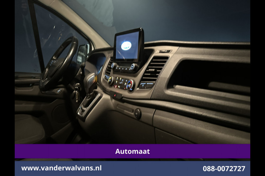 Ford Transit Custom 2.0 TDCI 131pk Automaat L2H1 Euro6 Airco | Xenon | Camera | Apple Carplay | LED | Adaptive Cruisecontrol | Trekhaak Android Auto, Stoelverwarming, Verwarmde voorruit, Dakdragers, Parkeersensoren, Bijrijdersbank, Achterklep