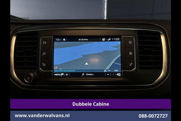 Peugeot Expert 2.0 BlueHDI 123pk Automaat L3H1 Dubbele Cabine Euro6 Airco | 6-Zits | Camera | Navigatie Head up Display, Apple Carplay, Android Auto, cruisecontrol, Trekhaak, Parkeersensoren