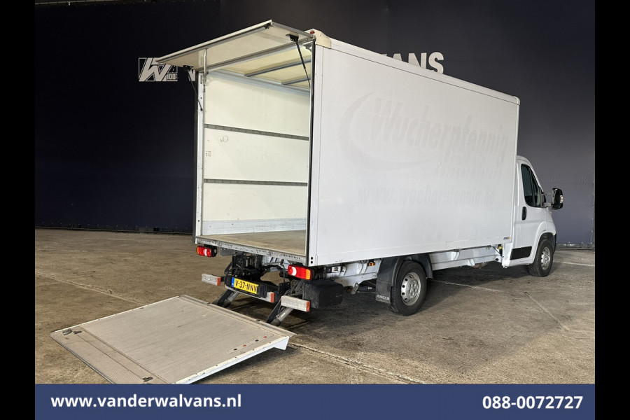 Citroën Jumper 2.2 BlueHDi 141pk Bakwagen 436cm lang Laadklep 1115kg laadvermogen Euro6 Airco | Cruisecontrol | Bijrijdersbank