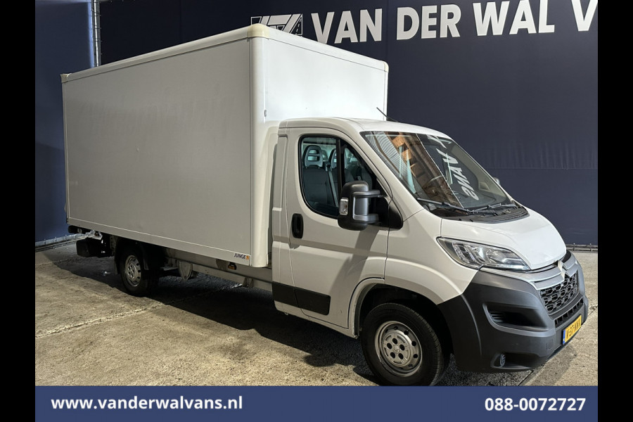 Citroën Jumper 2.2 BlueHDi 141pk Bakwagen 436cm lang Laadklep 1115kg laadvermogen Euro6 Airco | Cruisecontrol | Bijrijdersbank