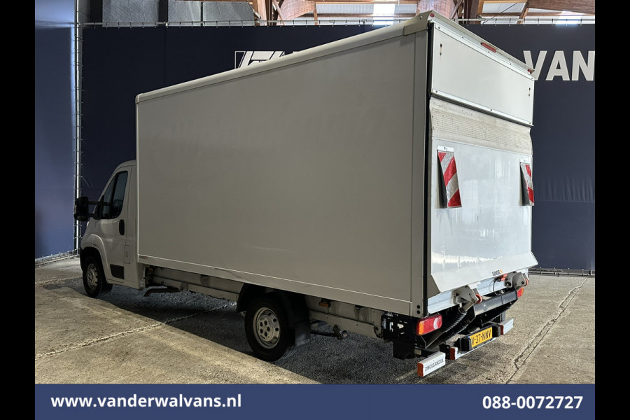 Citroën Jumper 2.2 BlueHDi 141pk Bakwagen 436cm lang Laadklep 1115kg laadvermogen Euro6 Airco | Cruisecontrol | Bijrijdersbank