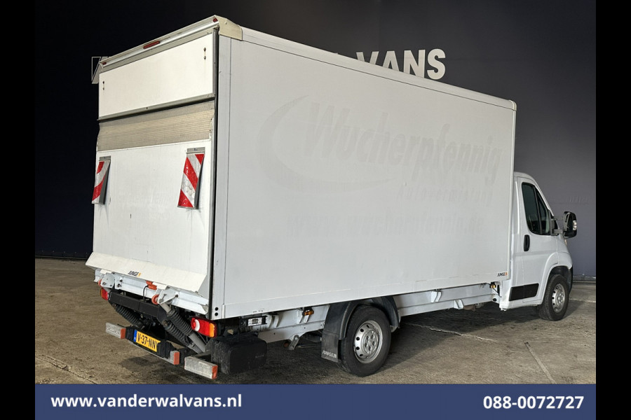 Citroën Jumper 2.2 BlueHDi 141pk Bakwagen 436cm lang Laadklep 1115kg laadvermogen Euro6 Airco | Cruisecontrol | Bijrijdersbank