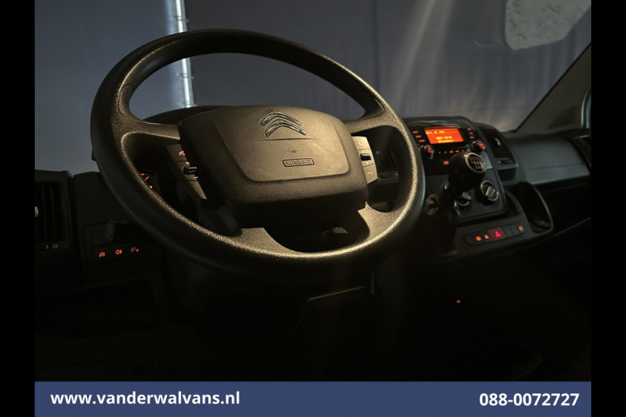 Citroën Jumper 2.2 BlueHDi 141pk Bakwagen 436cm lang Laadklep 1115kg laadvermogen Euro6 Airco | Cruisecontrol | Bijrijdersbank