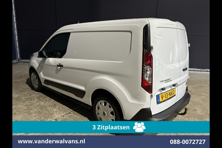 Ford Transit Connect 1.5 EcoBlue 101pk L1H1 Euro6 Airco | 3-Zits | Trekhaak | Stoelverwarming | Verwarmde voorruit Parkeersensoren, Bijrijdersbank