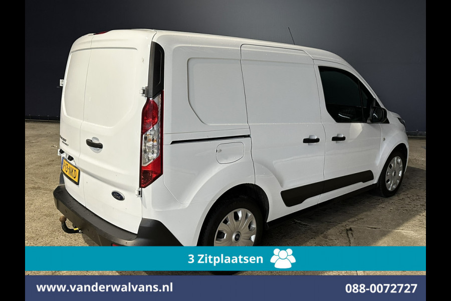 Ford Transit Connect 1.5 EcoBlue 101pk L1H1 Euro6 Airco | 3-Zits | Trekhaak | Stoelverwarming | Verwarmde voorruit Parkeersensoren, Bijrijdersbank