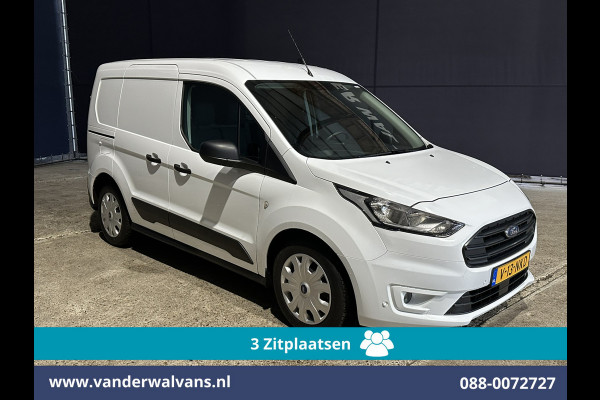 Ford Transit Connect 1.5 EcoBlue 101pk L1H1 Euro6 Airco | 3-Zits | Trekhaak | Stoelverwarming | Verwarmde voorruit Parkeersensoren, Bijrijdersbank