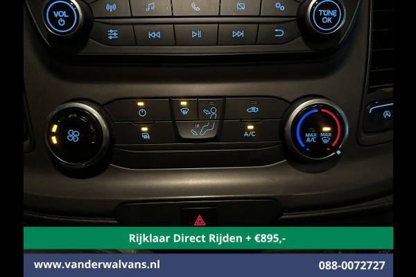 Ford Transit 2.0 TDCI 185pk L4H3 Dubbele Cabine Euro6 *Rijklaar* Airco | 6-Zits | Camera | Cruisecontrol Parkeersensoren, 2800kg trekvermogen