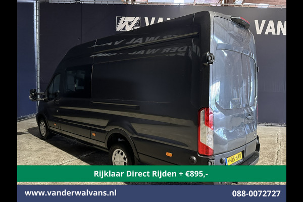 Ford Transit 2.0 TDCI 185pk L4H3 Dubbele Cabine Euro6 *Rijklaar* Airco | 6-Zits | Camera | Cruisecontrol Parkeersensoren, 2800kg trekvermogen