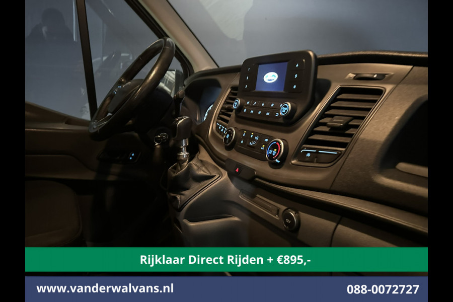Ford Transit 2.0 TDCI 185pk L4H3 Dubbele Cabine Euro6 *Rijklaar* Airco | 6-Zits | Camera | Cruisecontrol Parkeersensoren, 2800kg trekvermogen