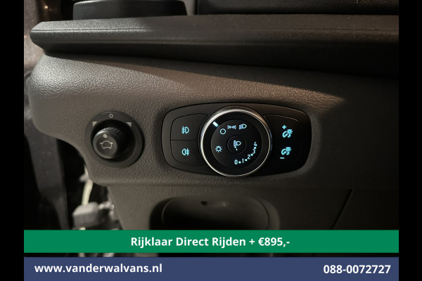 Ford Transit 2.0 TDCI 185pk L4H3 Dubbele Cabine Euro6 *Rijklaar* Airco | 6-Zits | Camera | Cruisecontrol Parkeersensoren, 2800kg trekvermogen