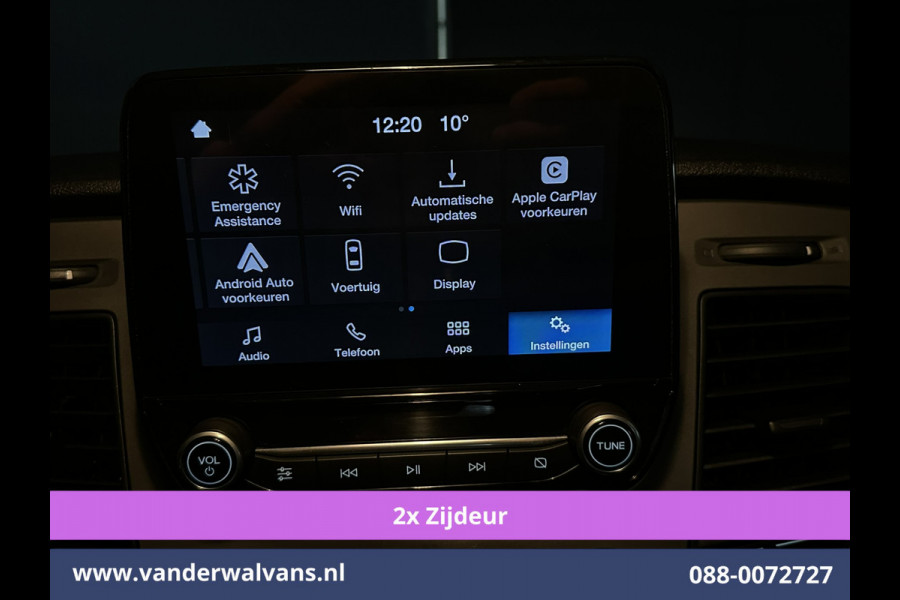 Ford Transit Custom 2.0 TDCI 170pk L2H1 Dubbele Cabine Euro6 Airco | 5-Zits | 2x Zijdeur | Camera | LED Apple Carplay, Android Auto, Cruisecontrol, Parkeersensoren, Stoelverwarming, Verwarmde voorruit 2800kg trekvermogen