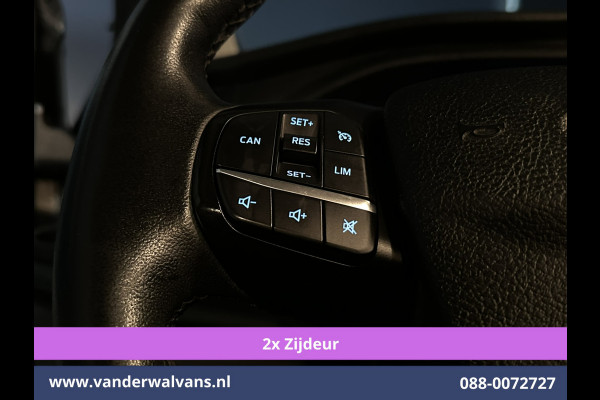 Ford Transit Custom 2.0 TDCI 170pk L2H1 Dubbele Cabine Euro6 Airco | 5-Zits | 2x Zijdeur | Camera | LED Apple Carplay, Android Auto, Cruisecontrol, Parkeersensoren, Stoelverwarming, Verwarmde voorruit 2800kg trekvermogen