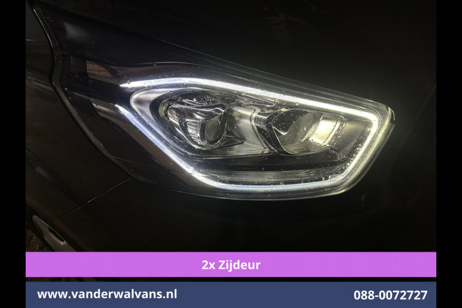 Ford Transit Custom 2.0 TDCI 170pk L2H1 Dubbele Cabine Euro6 Airco | 5-Zits | 2x Zijdeur | Camera | LED Apple Carplay, Android Auto, Cruisecontrol, Parkeersensoren, Stoelverwarming, Verwarmde voorruit 2800kg trekvermogen