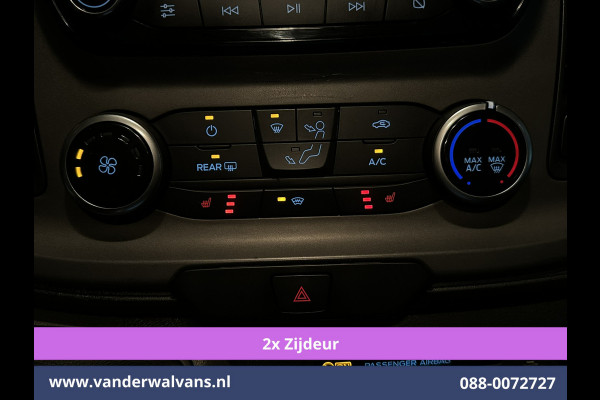 Ford Transit Custom 2.0 TDCI 170pk L2H1 Dubbele Cabine Euro6 Airco | 5-Zits | 2x Zijdeur | Camera | LED Apple Carplay, Android Auto, Cruisecontrol, Parkeersensoren, Stoelverwarming, Verwarmde voorruit 2800kg trekvermogen