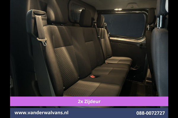 Ford Transit Custom 2.0 TDCI 170pk L2H1 Dubbele Cabine Euro6 Airco | 5-Zits | 2x Zijdeur | Camera | LED Apple Carplay, Android Auto, Cruisecontrol, Parkeersensoren, Stoelverwarming, Verwarmde voorruit 2800kg trekvermogen