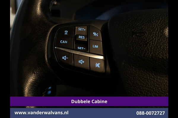 Ford Transit Custom 2.0 TDCI 130pk L2H1 Dubbele Cabine Euro6 Airco | 6-Zits | Camera | Navigatie | LED | Apple Carplay Cruisecontrol, Stoelverwarming, Verwarmde voorruit, Parkeersensoren, 2800kg trekvermogen