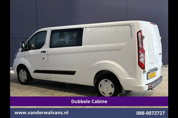 Ford Transit Custom 2.0 TDCI 130pk L2H1 Dubbele Cabine Euro6 Airco | 6-Zits | Camera | Navigatie | LED | Apple Carplay Cruisecontrol, Stoelverwarming, Verwarmde voorruit, Parkeersensoren, 2800kg trekvermogen