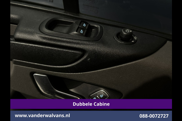 Ford Transit Custom 2.0 TDCI 130pk L2H1 Dubbele Cabine Euro6 Airco | 6-Zits | Camera | Navigatie | Apple Carplay | Cruisecontrol LED, Android Auto, Stoelverwarming, Verwarmde voorruit, Parkeersensoren, Achterklep, 2800kg trekvermogen