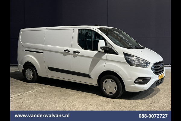 Ford Transit Custom 2.0 TDCI L2H1 Euro6 Airco | Camera | Apple Carplay | Android Auto | LED | Cruisecontrol Parkeersensoren, verwarmde voorruit, Bijrijdersbank, 2800kg trekvermogen