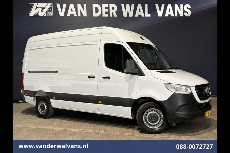 Mercedes-Benz Sprinter 316 CDI 163 pk L2H2 Euro6 Airco | 2800kg Trekhaak | Camera | Apple Carplay | Parkeersensoren inklapbare spiegels, standkachel, cruisecontrol, MBUX, Android auto