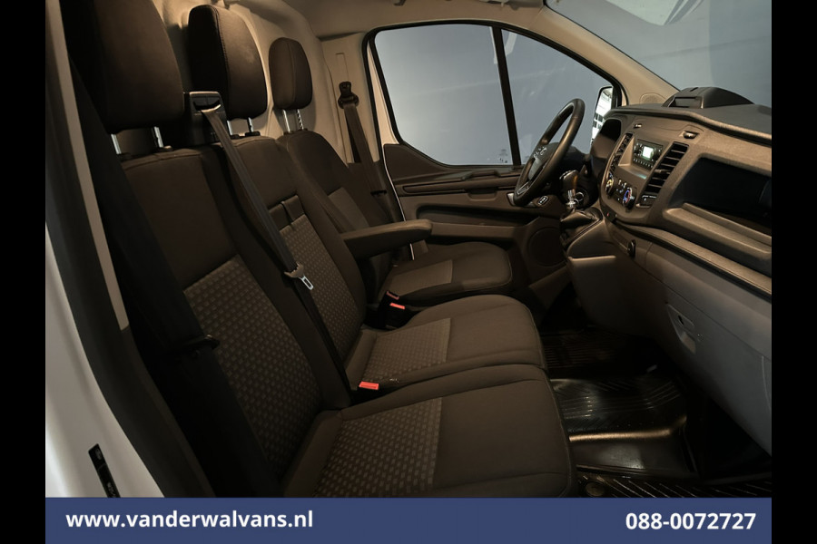 Ford Transit Custom 2.0 TDCI 130pk L2H1 Euro6 ** Airco | LED | Cruisecontrol | Verwarmde voorruit | Parkeersensoren Bijrijdersbank, 2800kg trekvermogen