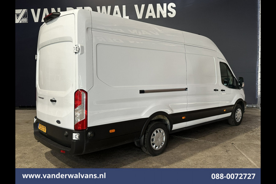 Ford Transit 2.0 TDCI 131pk L4H3 Jumbo Euro6 Airco | Camera | Cruisecontrol | Verwarmde voorruit Parkeersensoren, Bijrijdersbank