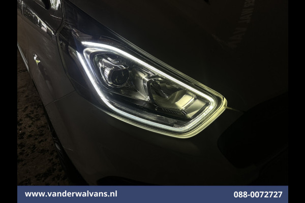 Ford Transit Custom 2.0 TDCI L2H1 Euro6 Airco | Navigatie | Apple Carplay | Cruisecontrol | Stoelverwarming LED, parkeersensoren, android auto, verwarmde voorruit, bijrijdersbank