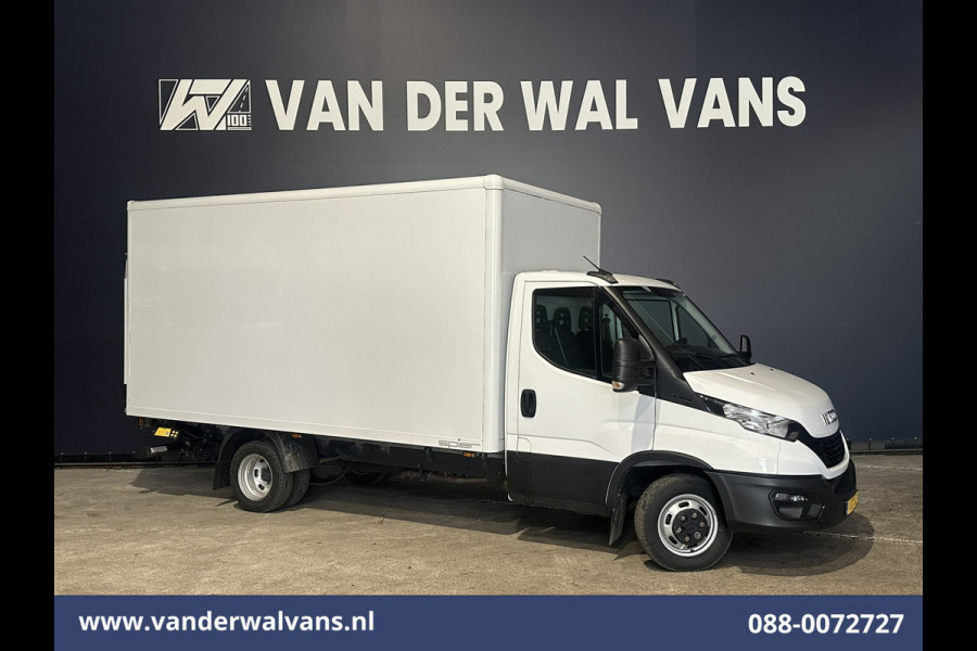 Iveco Daily 35C16 157pk Bakwagen Laadklep Dubbel Lucht Euro6 Airco | 920kg laadvermogen bijrijdersbank