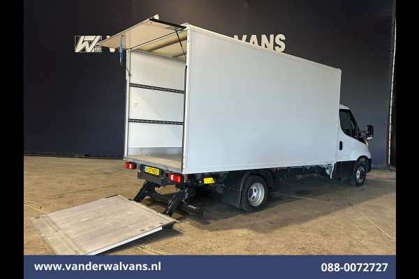 Iveco Daily 35C16 157pk Bakwagen Laadklep Dubbel Lucht Euro6 Airco | 920kg laadvermogen bijrijdersbank