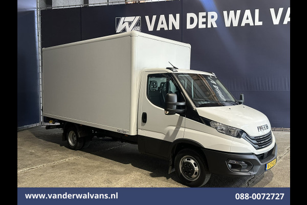 Iveco Daily 35C16 157pk Bakwagen Laadklep Dubbel Lucht Euro6 Airco | 920kg laadvermogen bijrijdersbank